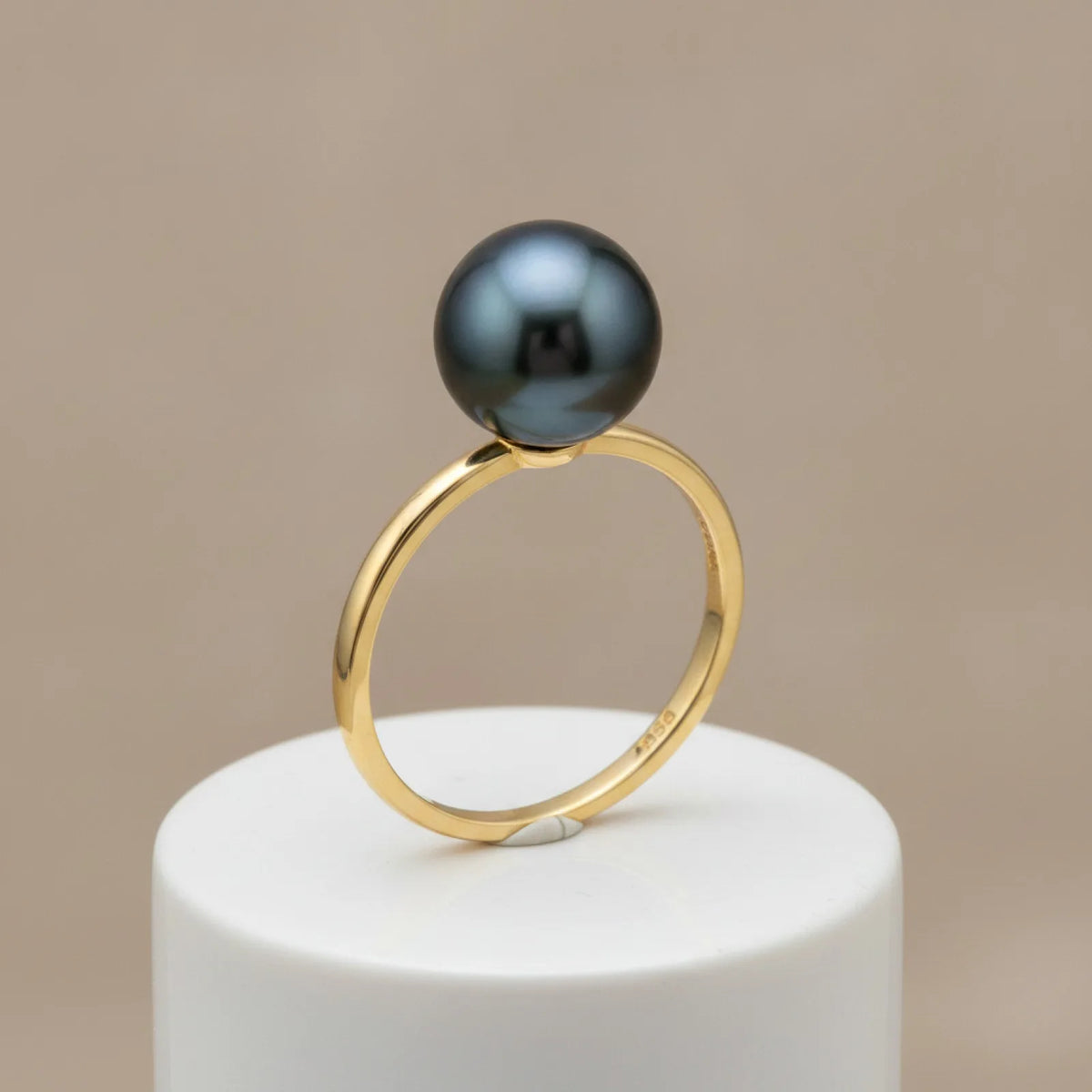 Bague Anaïs Perle de Tahiti Or Jaune 18K