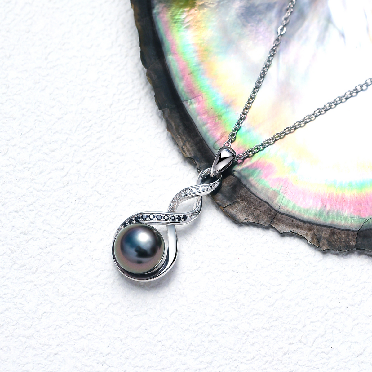 Pendentif Perle de Tahiti Tornade