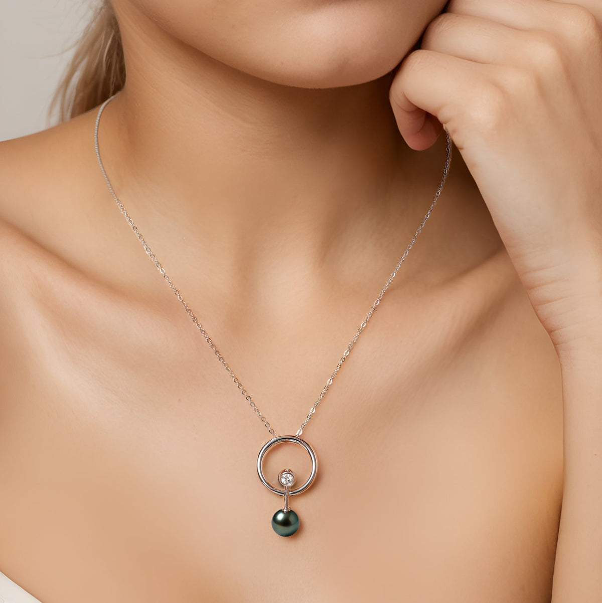 Pendentif Perle de Tahiti Camille