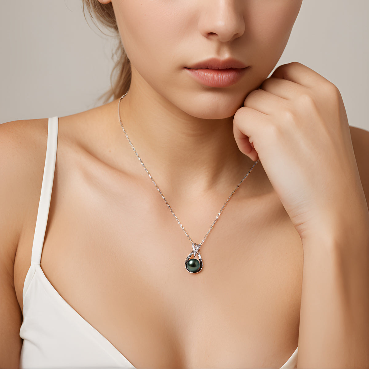 Pendentif Perle de Tahiti Viviane