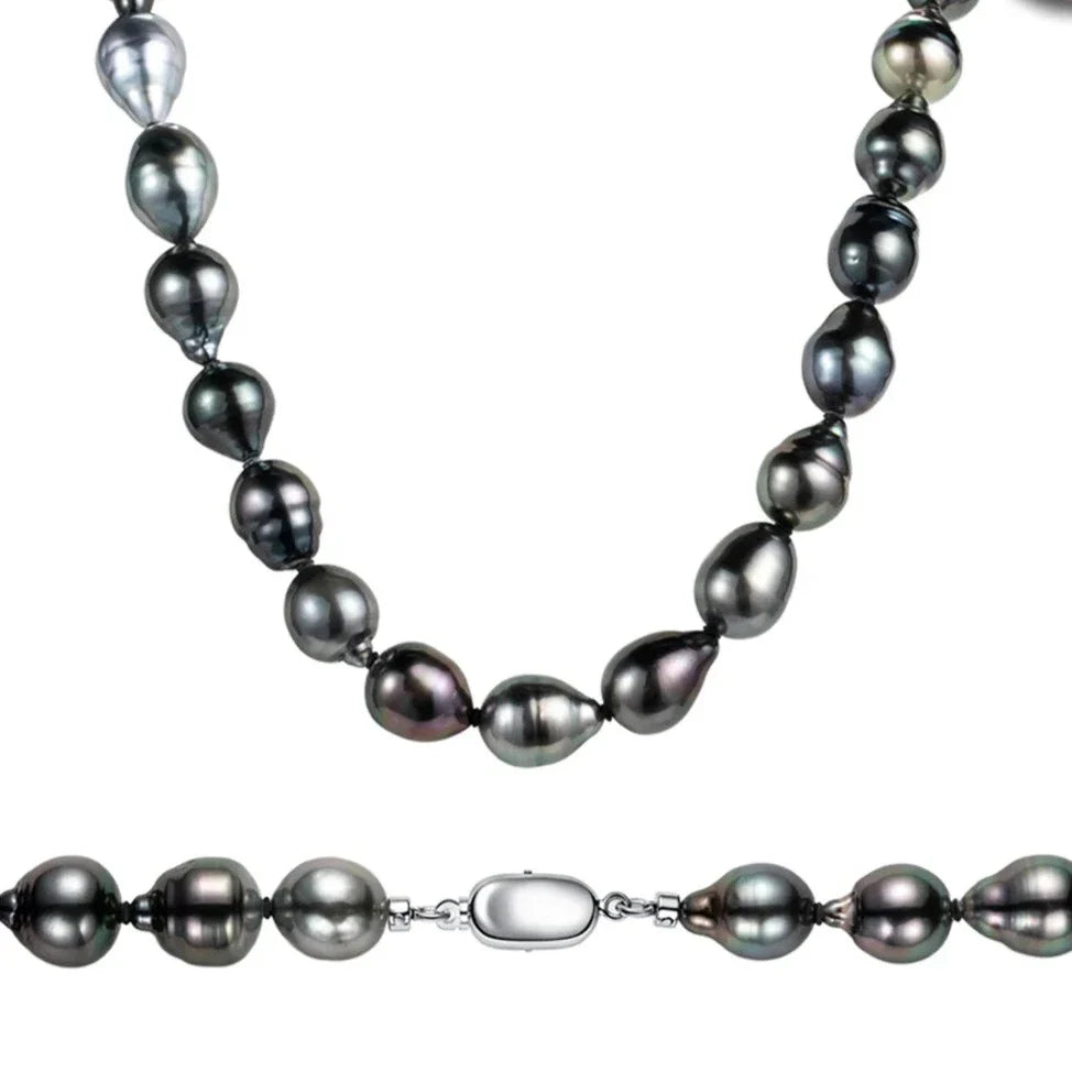Collier Perle de Tahiti Argent - Éclat Naturel