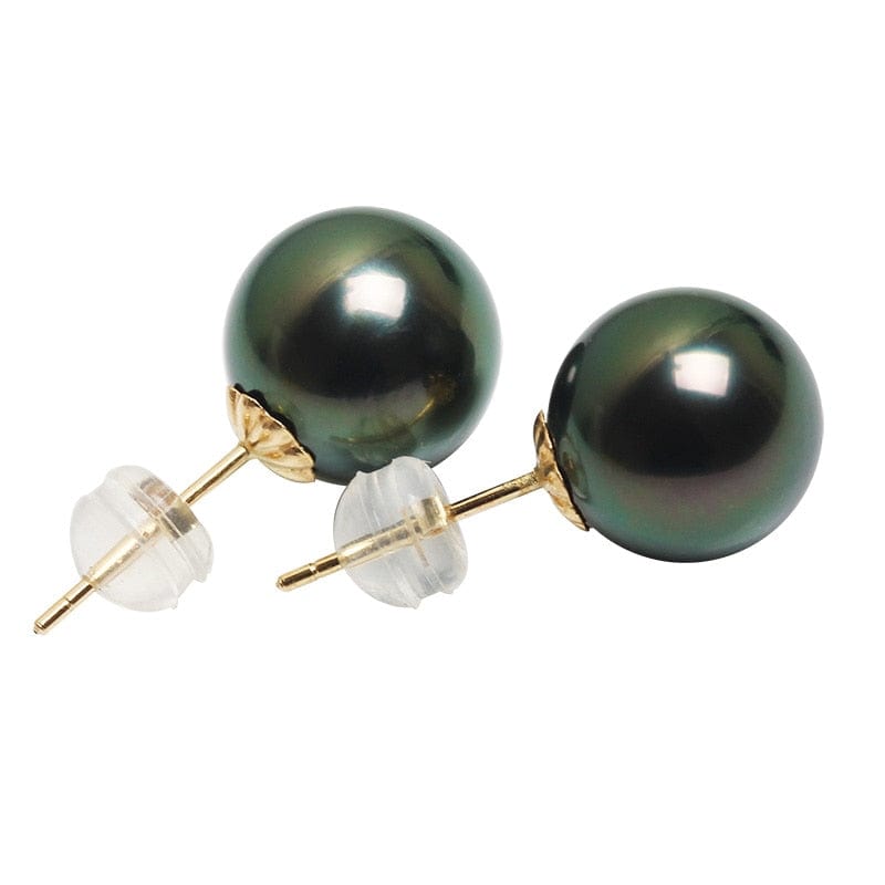 Boucles d'oreilles Perle de Tahiti Alice Or Jaune 18K