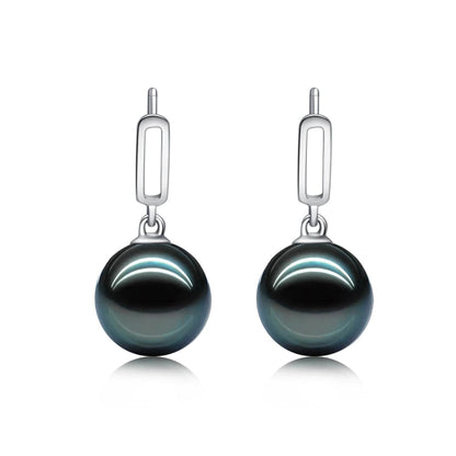 Boucles d'Oreilles Perle de Tahiti Or 18K Adeline