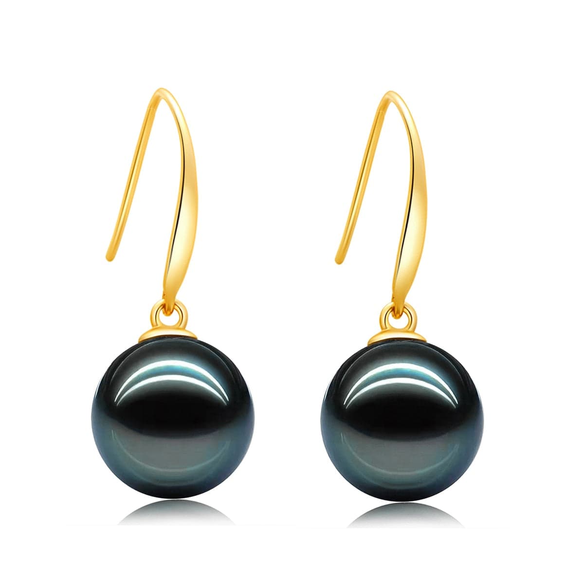 Boucles d'Oreilles Perle de Tahiti Anna Or 18 Carats