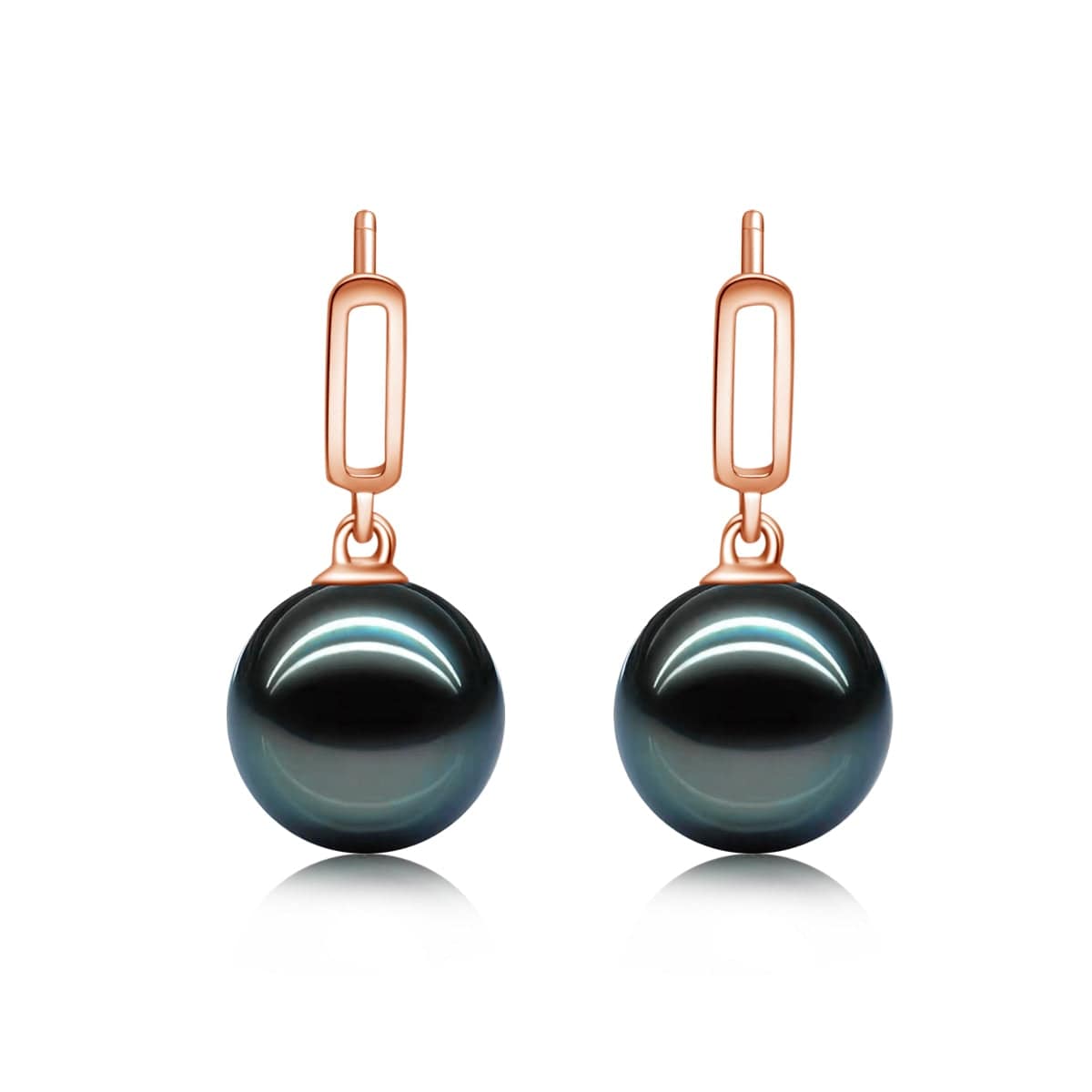 Boucles d'Oreilles Perle de Tahiti Or 18K Adeline