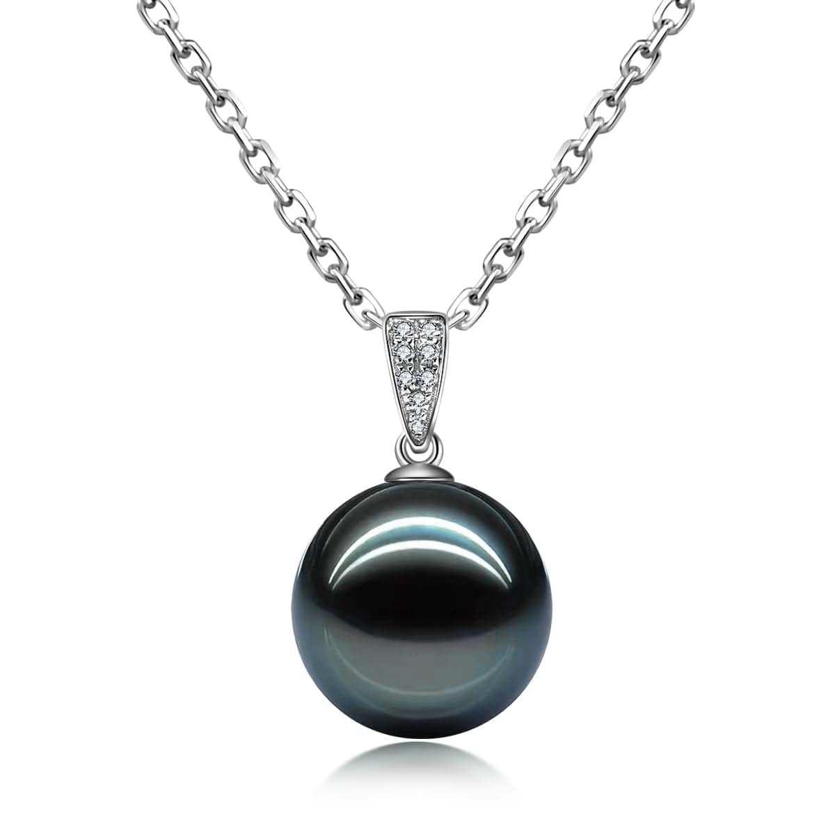 Pendentif Perle de Tahiti Or 18K & Diamant