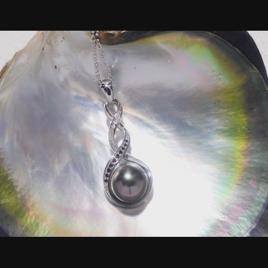 Pendentif Perle de Tahiti Tornade