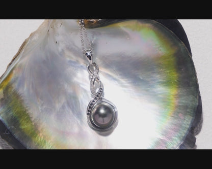 Pendentif Perle de Tahiti Tornade